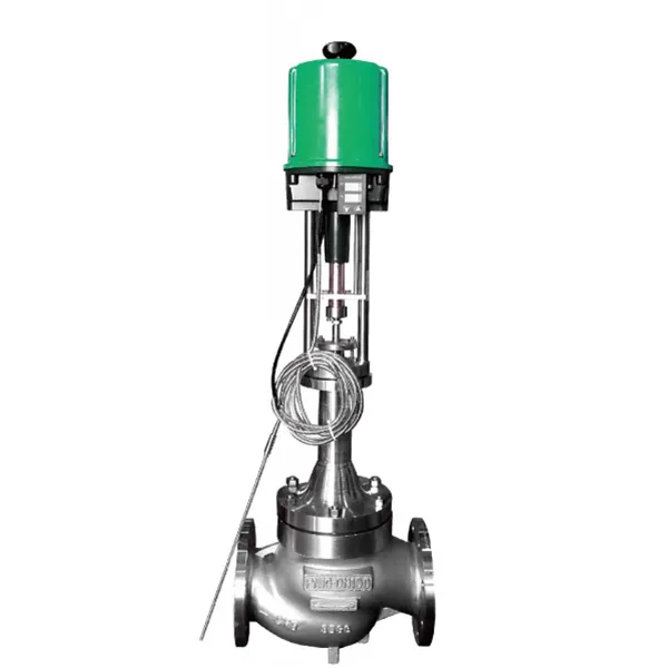 Self Operated Electrically Controlled Temperature Regulating Valve