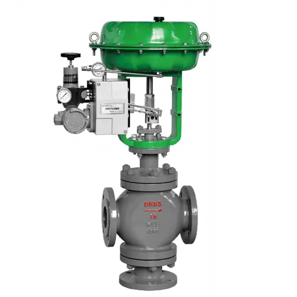 Unbalanced Three-way Merging Diverting Control Valve